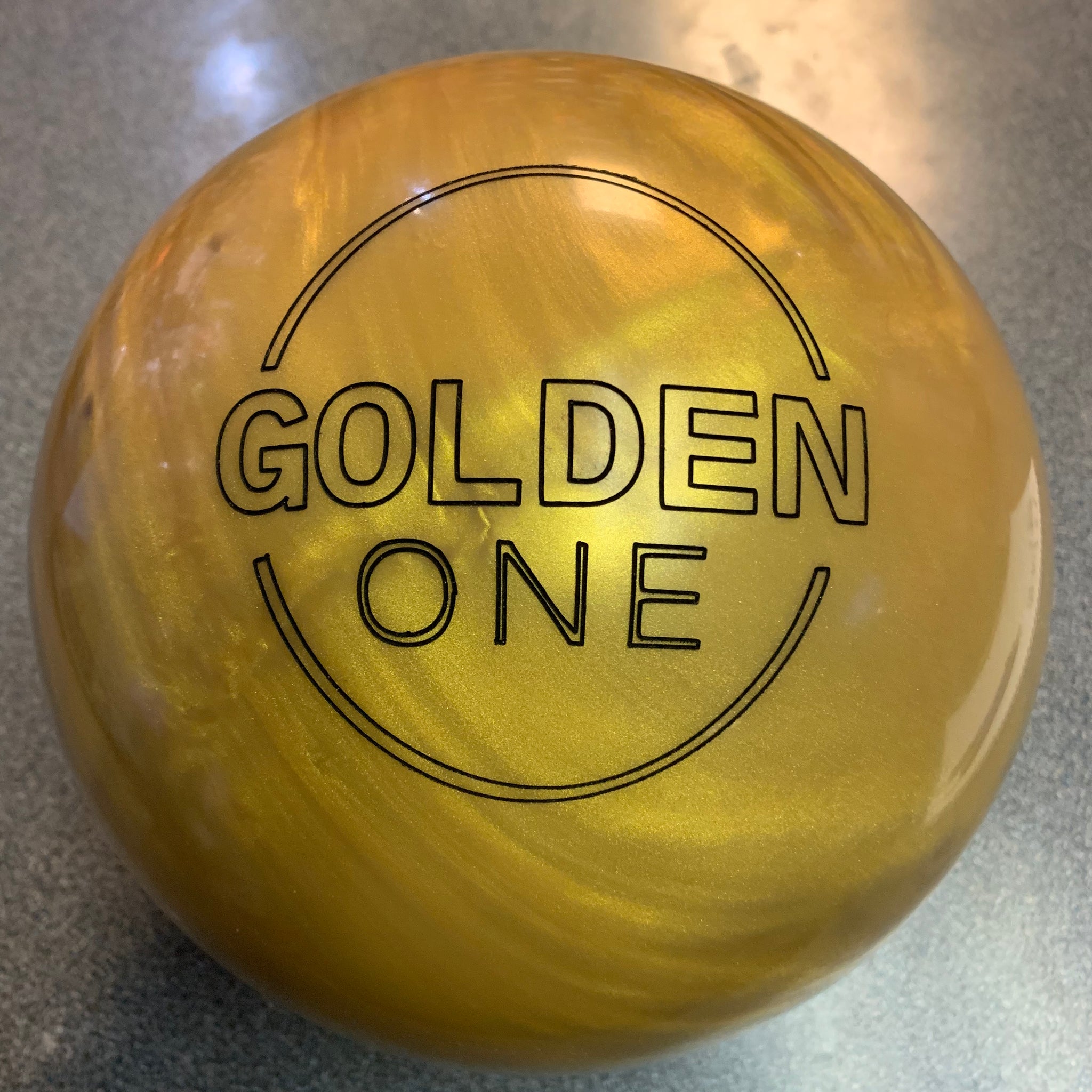 Ebonite Golden One 15 lbs NIB – BowlingGems.com