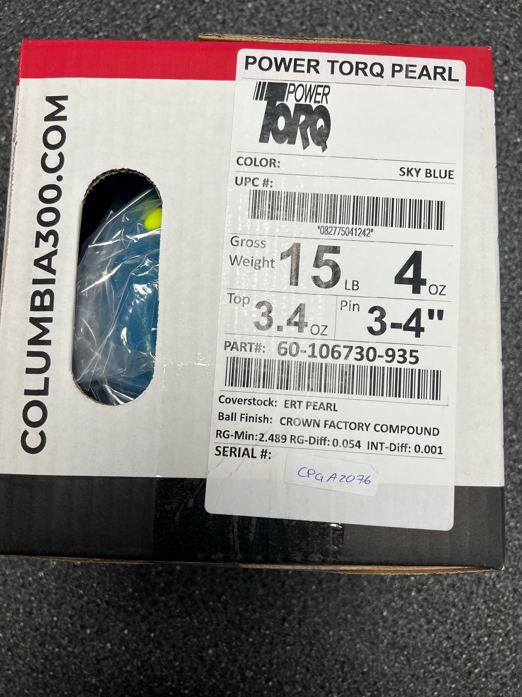Columbia 300 Power Torq パワートルク15p POWER TORQ PEARL – Columbia300