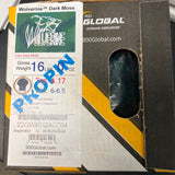 900 Global Wolverine Dark Moss Pro-Pin 16 lbs NIB