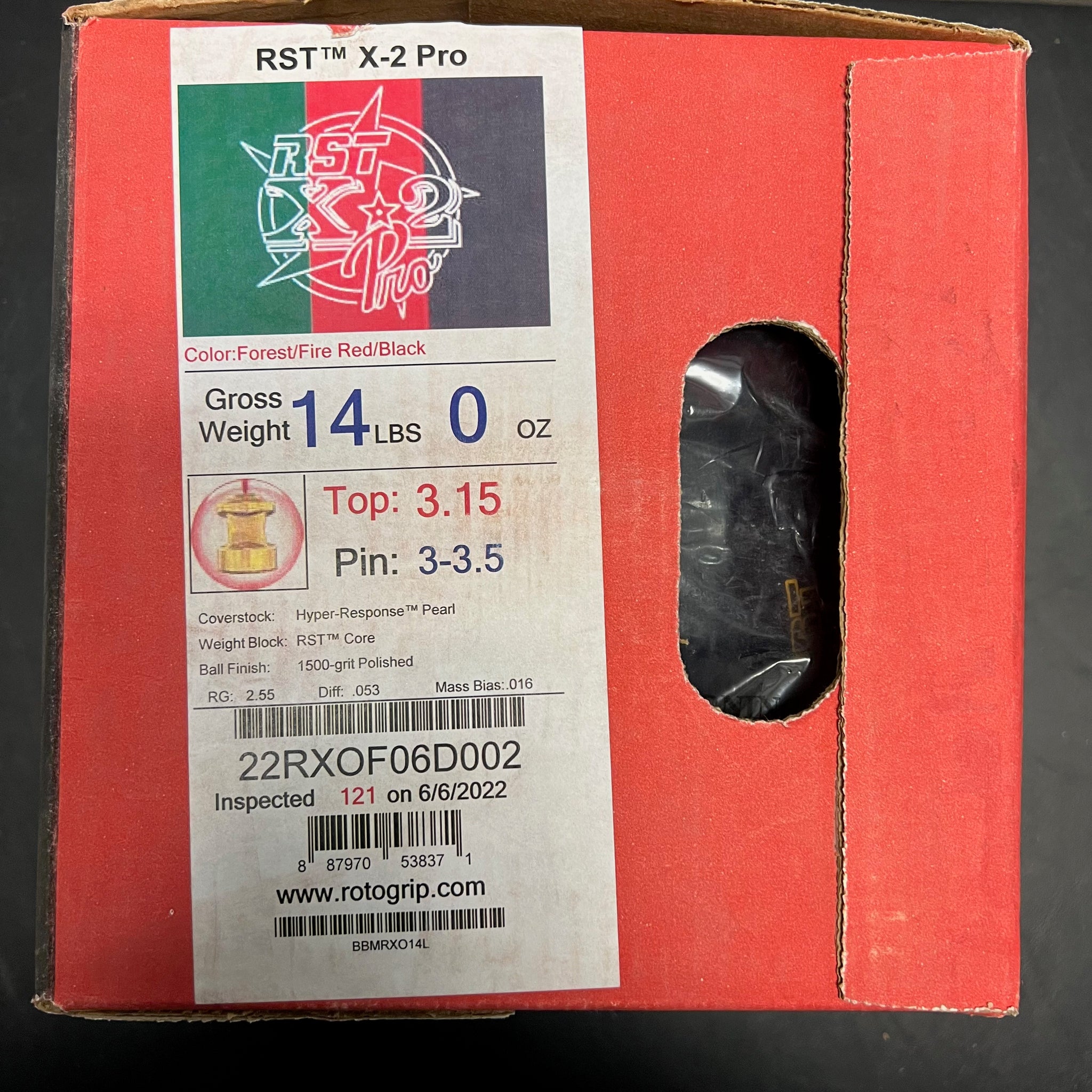 Roto Grip RST X-2 Pro 14 lbs NIB – BowlingGems.com