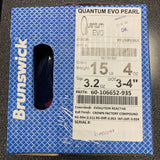 Brunswick Quantum Evo Pearl 15 lbs NIB